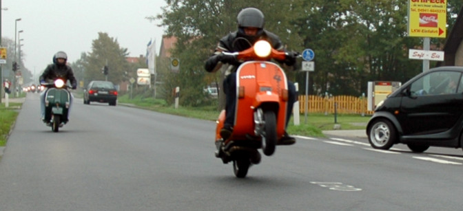 Fotos vom 1. Auricher Abrollern